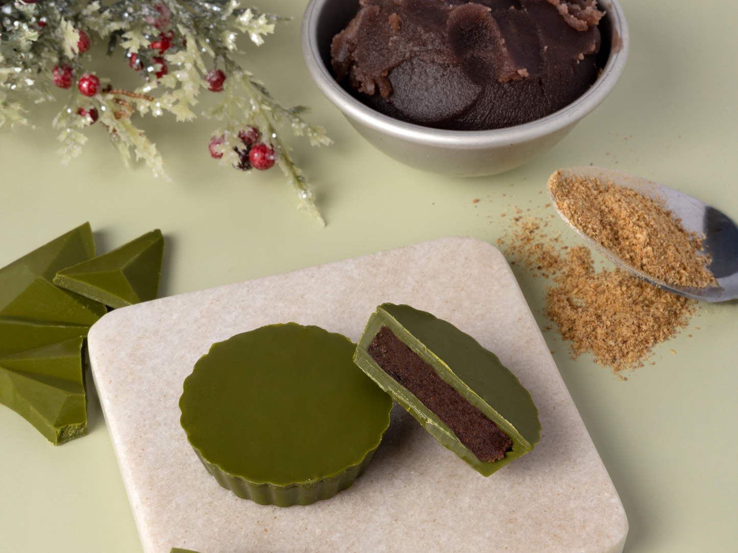 Matcha Azuki Bean Cup Gift Set (9 pcs)