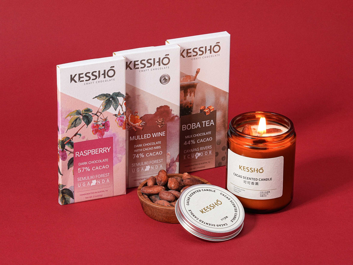 Cacao Scented Soy Candle – Kokoa Kamili Origin