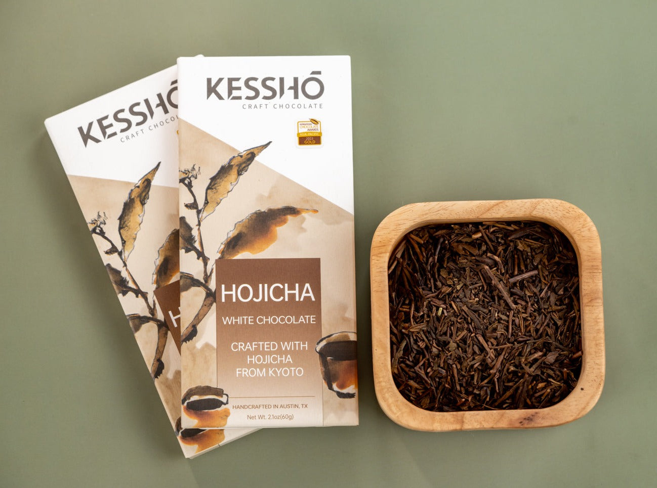 Hojicha White Chocolate Bar