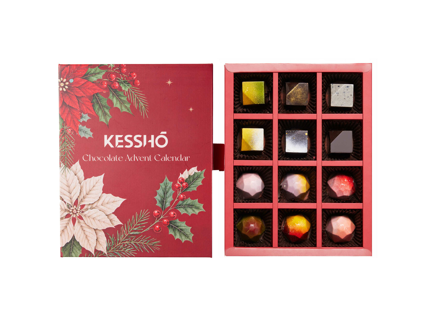 KESSHŌ 2026 Chocolate Advent Calendar – Artisan Bonbon Gift Box