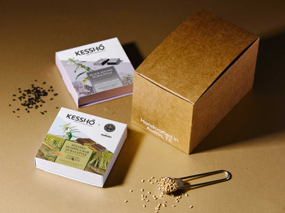 Dubai-Style Ispica Sesame 58% Milk Chocolate Bar