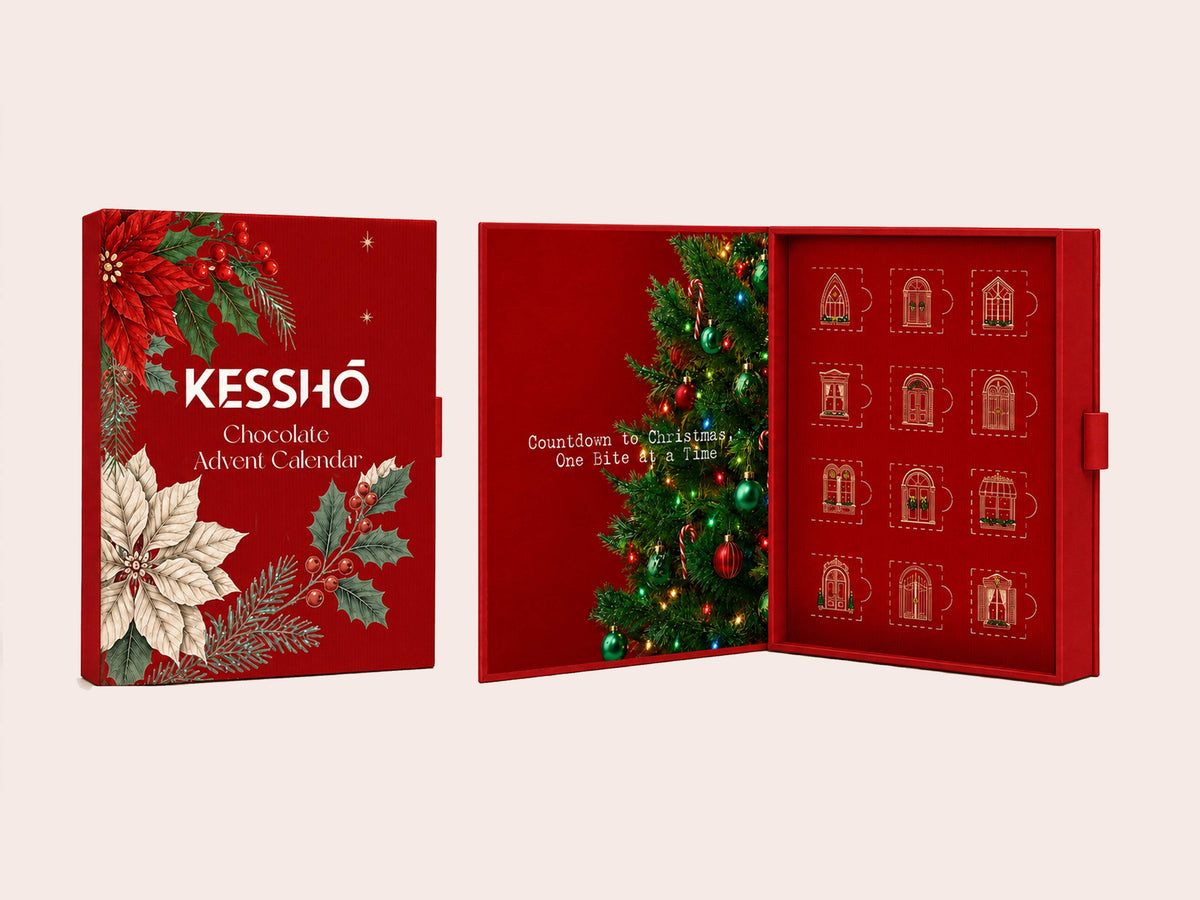 Kesshō 2026 Chocolate Advent Calendar – Artisan Bonbon Gift Box