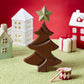 Strawberry Boba Tea Milk Chocolate Christmas Tree — Holiday Chocolate Gift