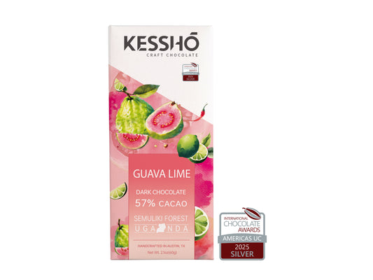 Guava Lime 57% Dark Chocolate  Bar– Single Origin