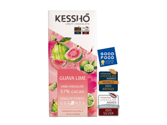 Guava Lime 57% Dark Chocolate  Bar– Single Origin