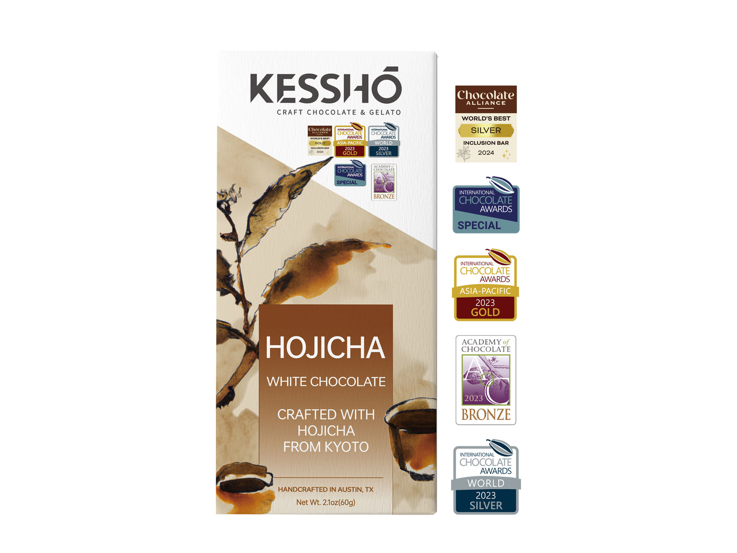 Hojicha White Chocolate Bar