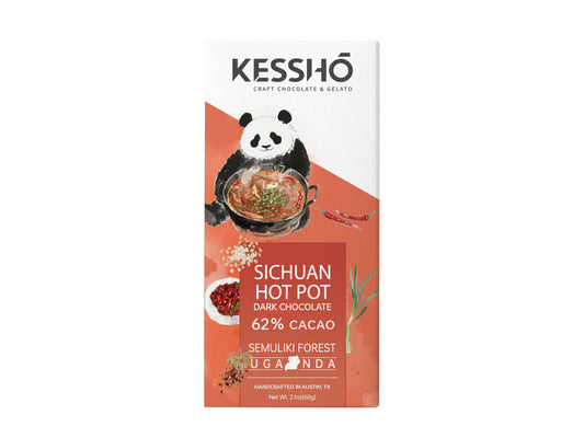 Sichuan Hot Pot 62% Dark Chocolate Bar – Single Origin