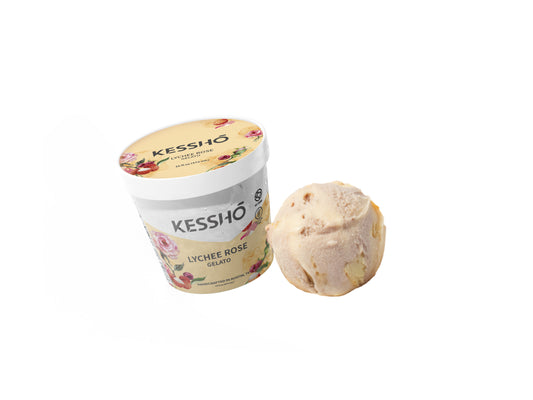 Lychee Rose Raspberry Gelato – Pint (Austin Pickup Only)