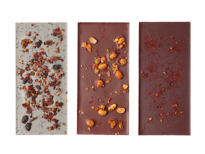KESSHŌ x Fly By Jing Spicy Sichuan Chocolate Bar Trio (3-Pack)