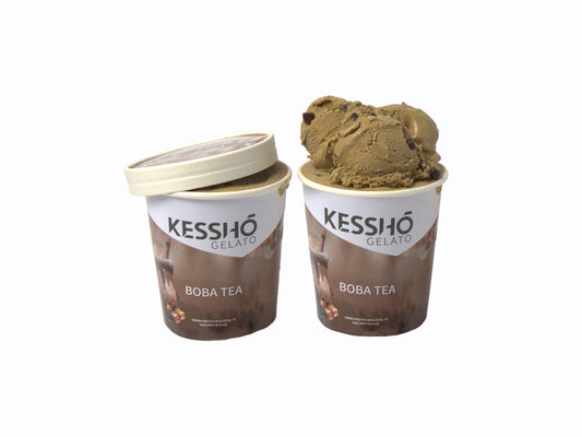 Boba Milk Tea Gelato – Pint (Austin Pickup Only)