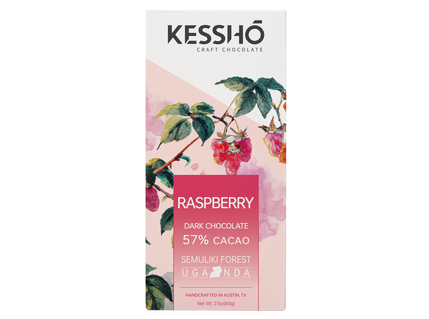 57% raspberry 