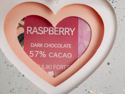 Raspberry 57% Dark Chocolate  Bar– Single Origin