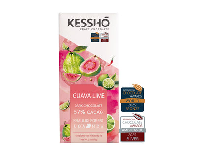 Guava Lime 57% Dark Chocolate  Bar– Single Origin