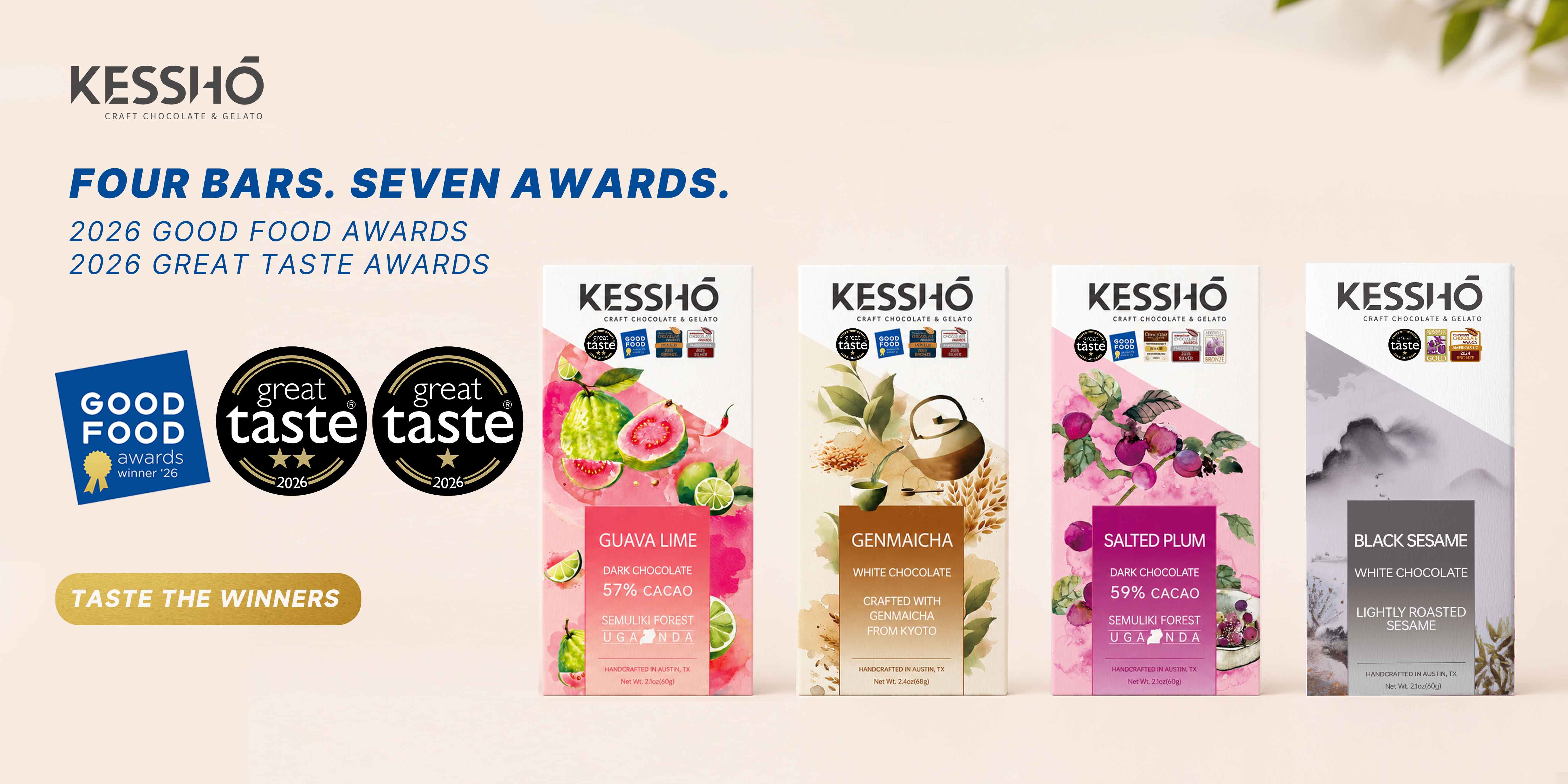 KESSHŌ - Asian Inspired Bean to Bar Chocolate, handcrafted in
