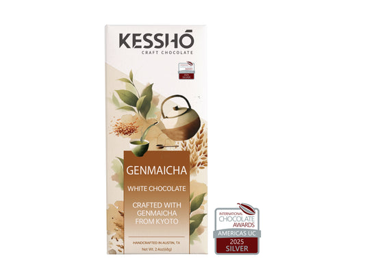 Genmaicha White Chocolate Bar