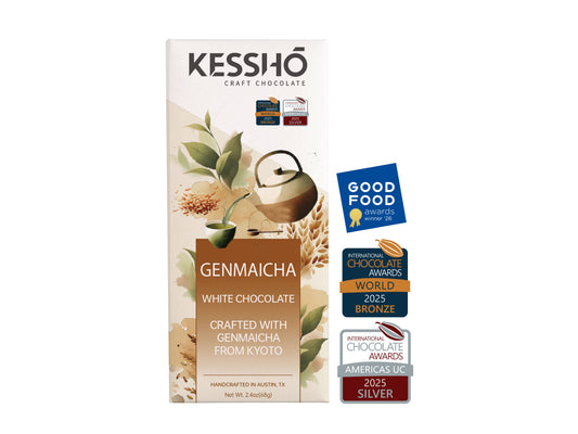 Genmaicha White Chocolate Bar