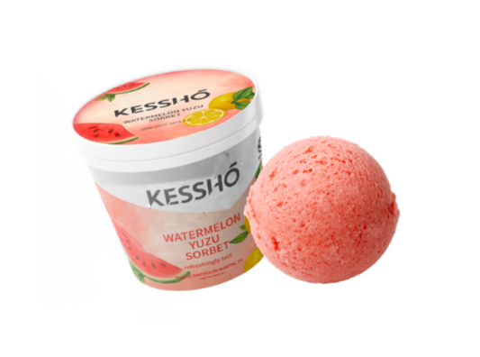 Yuzu Watermelon Sorbet – Pint (Austin Pickup Only)