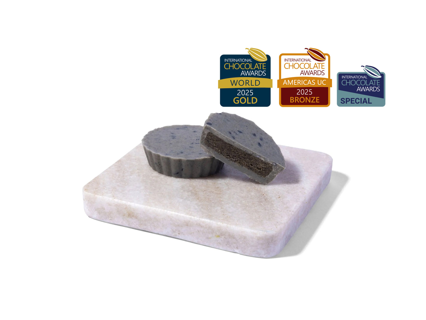 Black Sesame Chocolate Butter Cups – 2-Pack